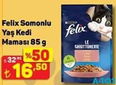 FELİX SOMONLU YAŞ KEDİ MAMASI 85 G